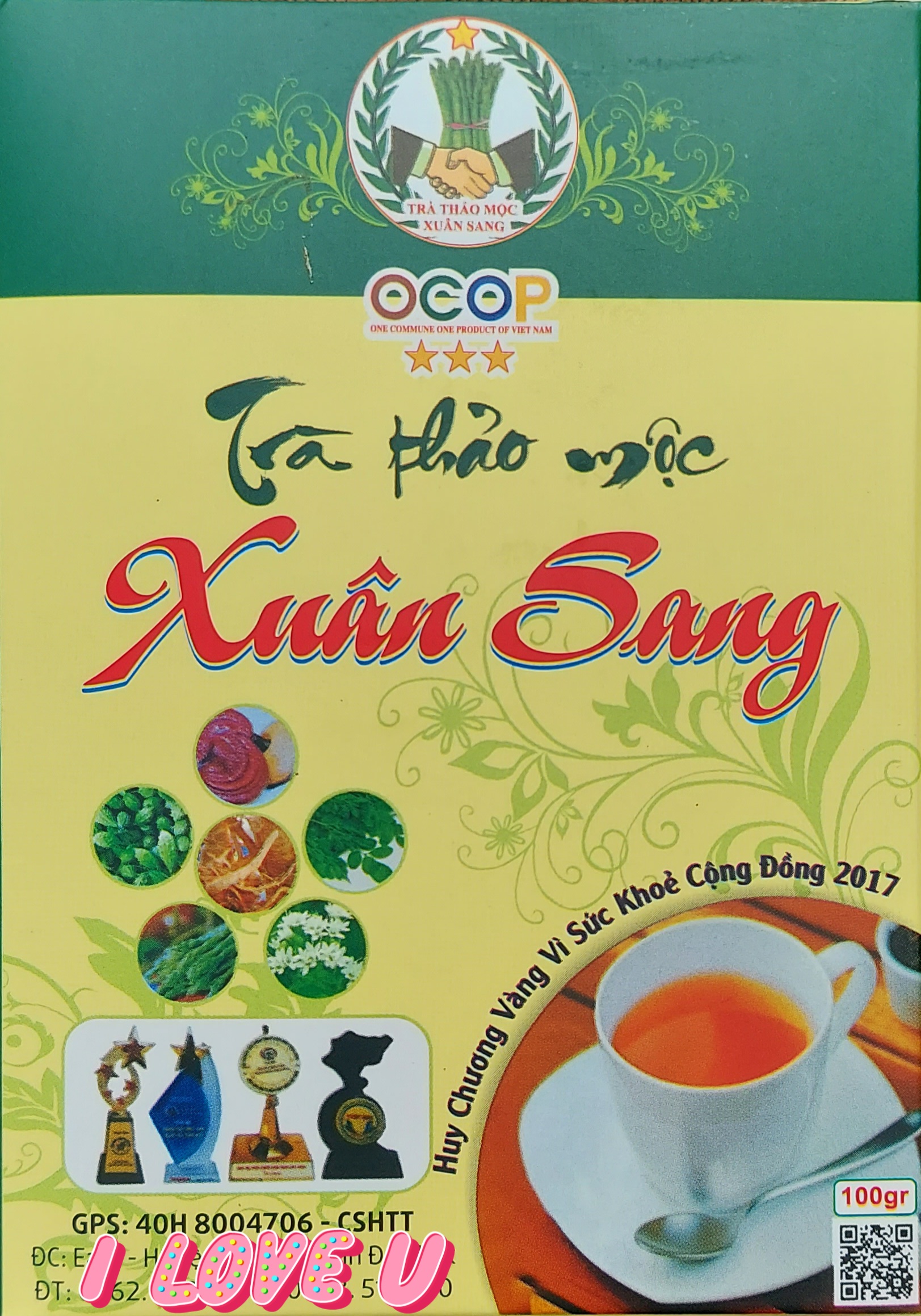 Trà Thảo Mộc Xuân Sang ( Hộp 200g )